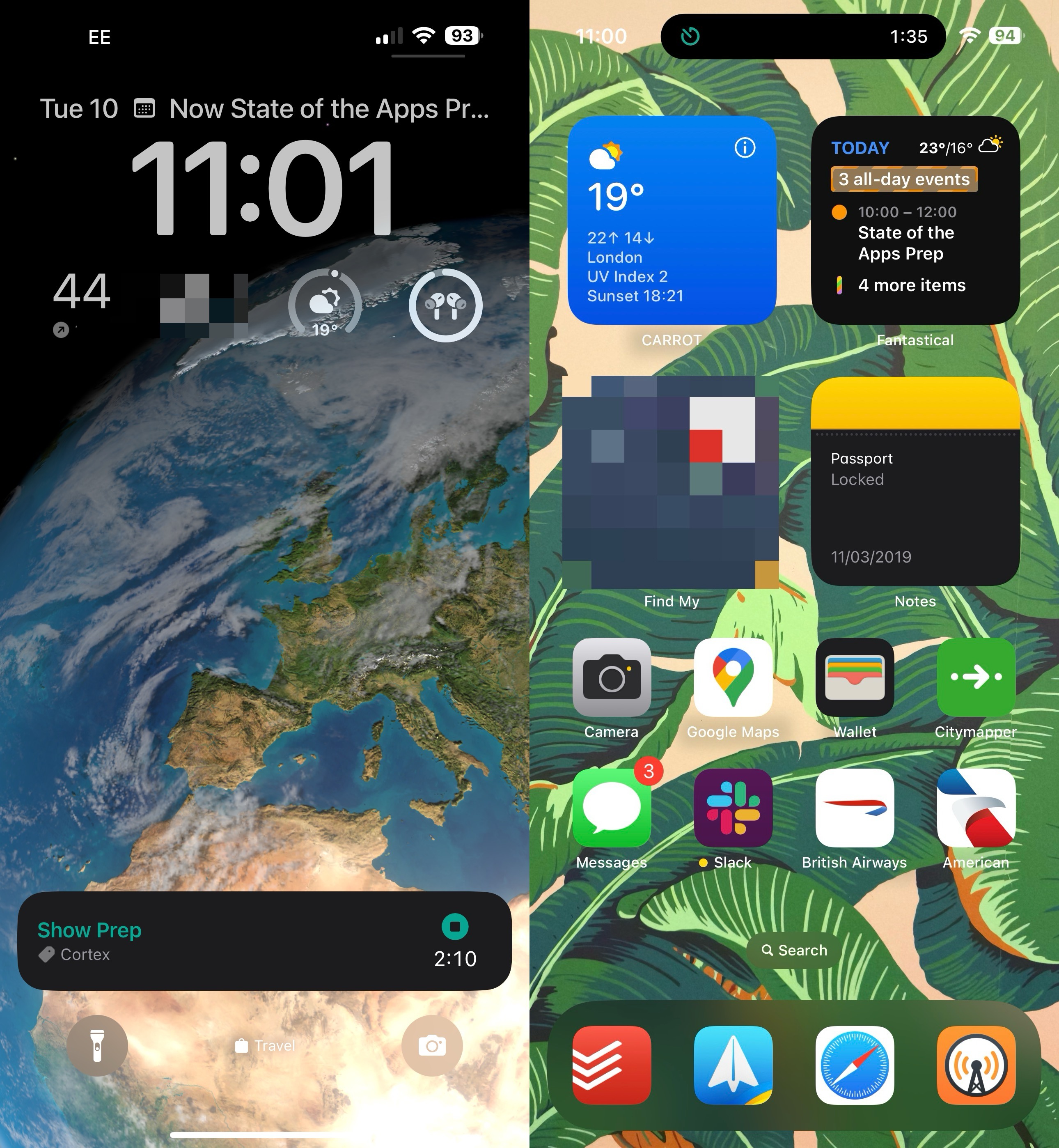 State Of The Apps 2024 CGP Grey   Myke's Travel Lock And Home Screens 